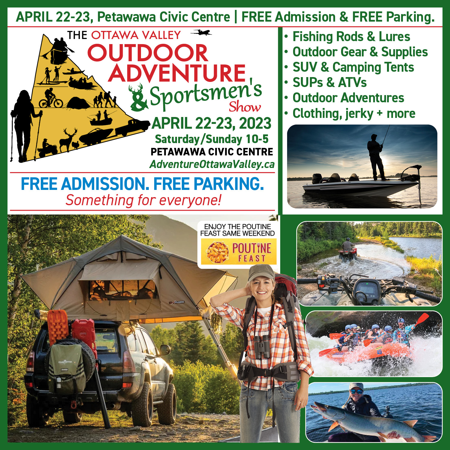 Ottawa Valley Outdoor Adventure Sportsmen S Show The Town Of Petawawa