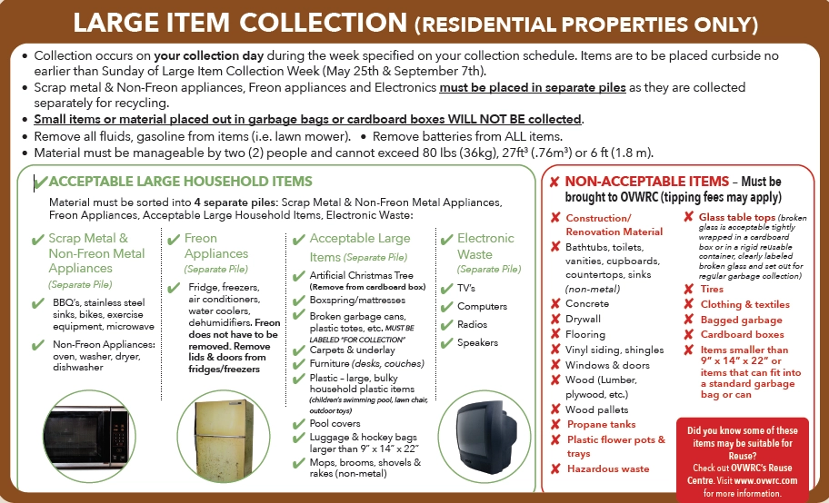 Large Item Collection