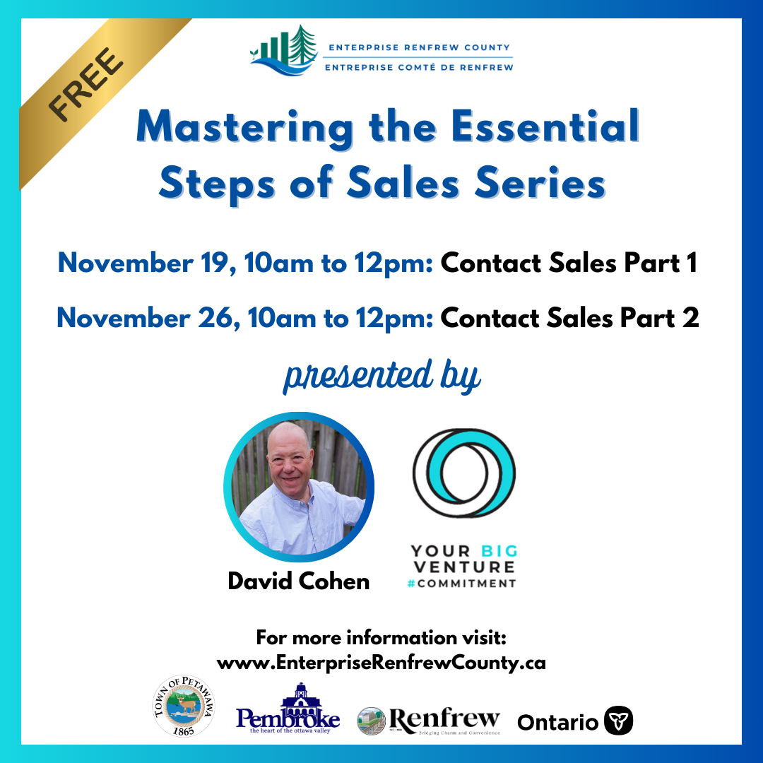 poster for Mastering the Essentials Steps of Sales