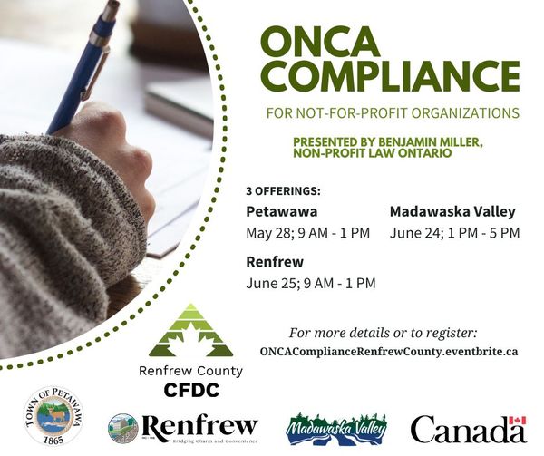 ONCA Compliance poster