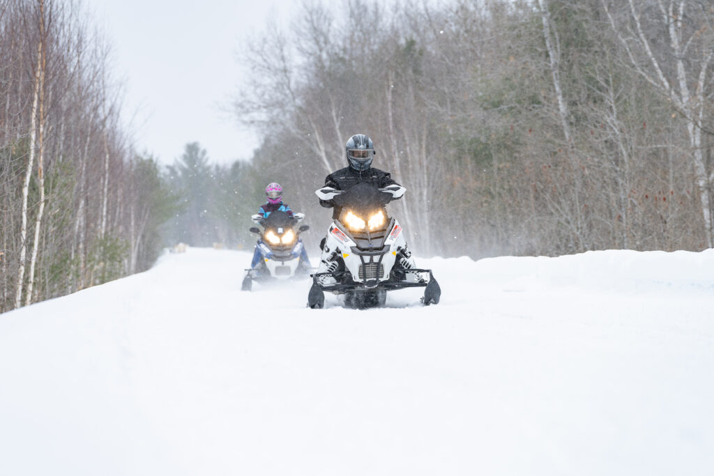 snowmobiling