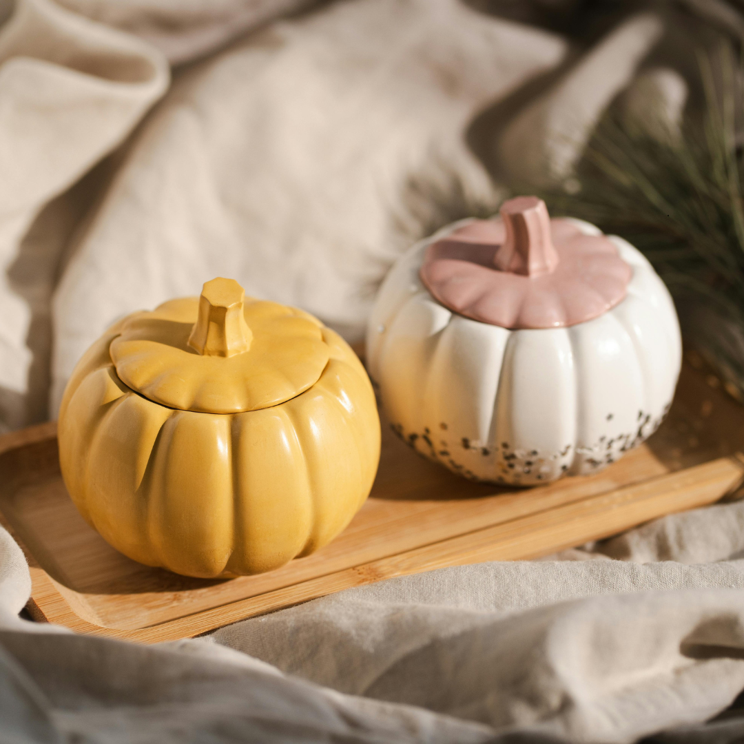 Ceramic Pumpkin Painting