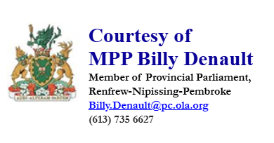 Sponsored Skate: MPP Billy Denault Renfrew-Nipissing-Pembroke