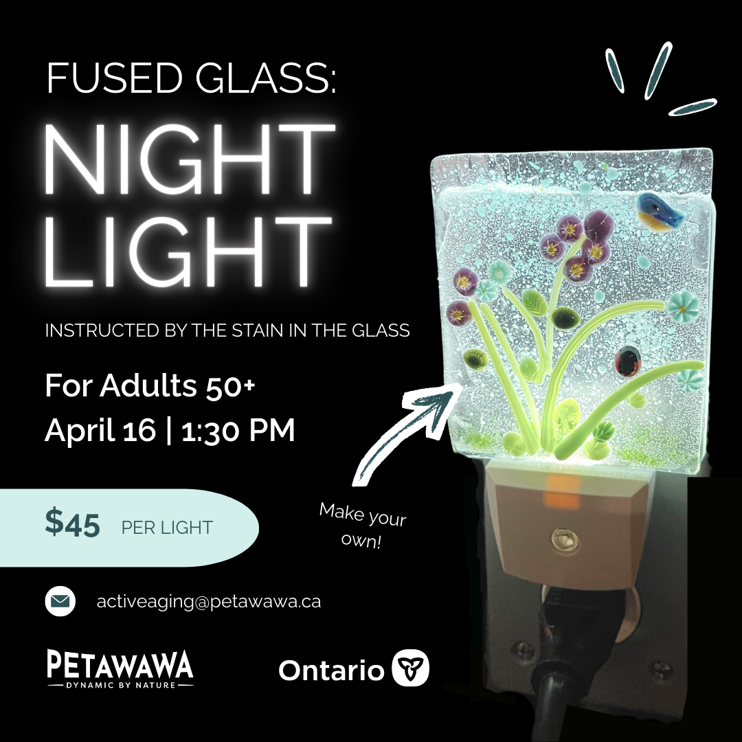 Fused Glass: Night Light