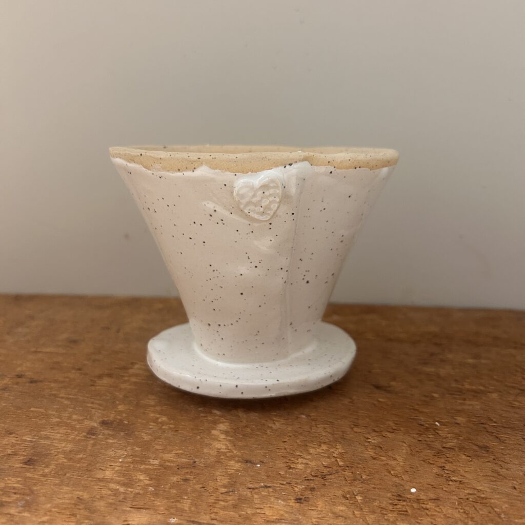 image of ceramic coffee pour-over