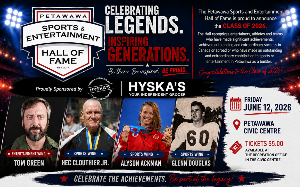 Petawawa Hall of Fame Event Poster